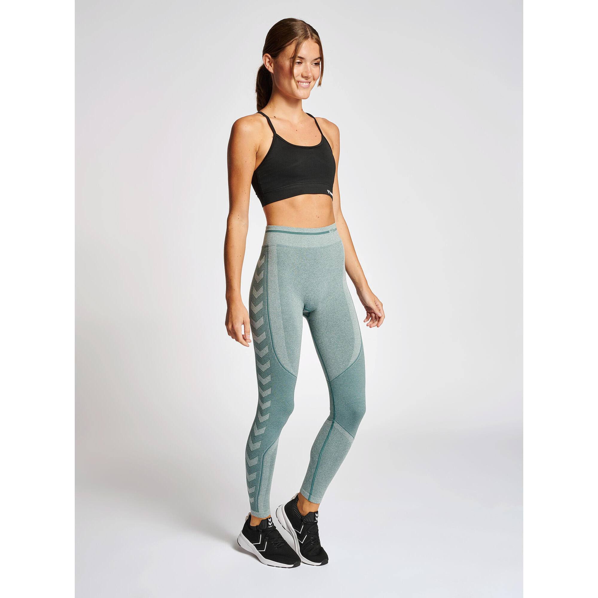 Leggings Hmlmt Yoga Femme Respirant Séchage Rapide Sans Couture Hummel