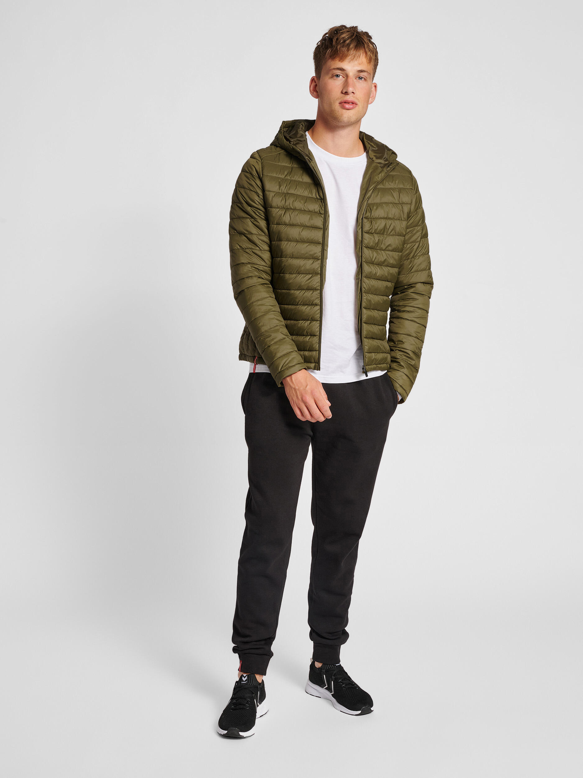 Daunenjacke mit Kapuze Hummel Red 2/7