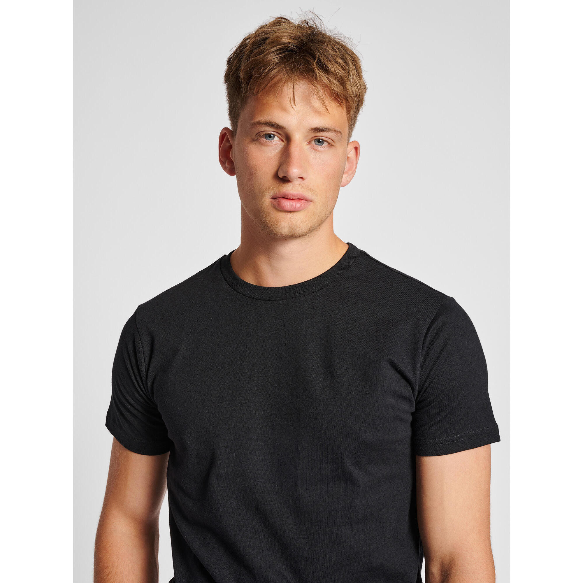 Hummel Koszulka sportowa męska Treningowa Hummel Red Heavy T-Shirt 4/7