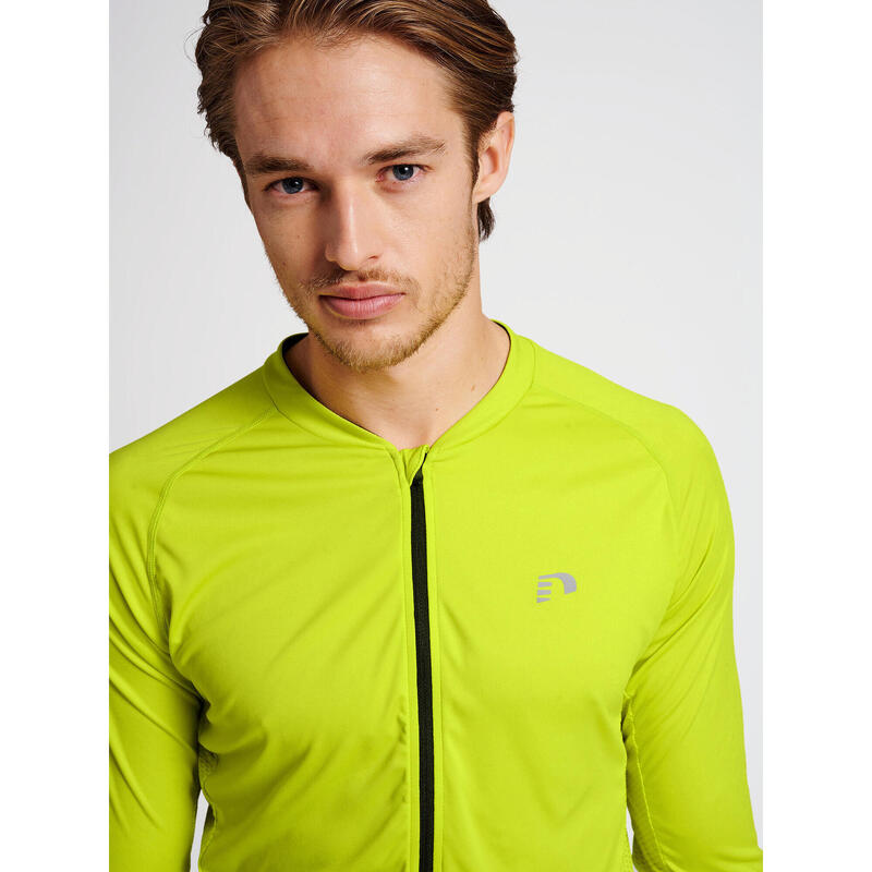 Maglia a manica lunga con zip intera Newline Core