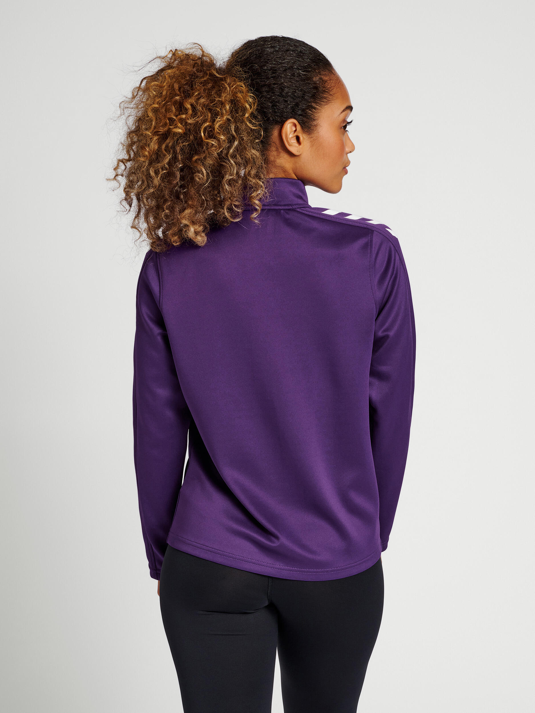 Giacca tuta donna con mezza zip Hummel Core XK 3/7