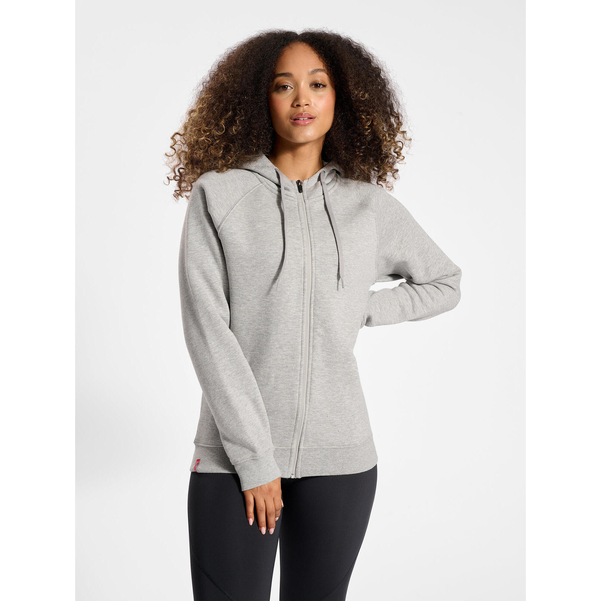 Felpa con cappuccio da donna Hummel red Heavy 2/7