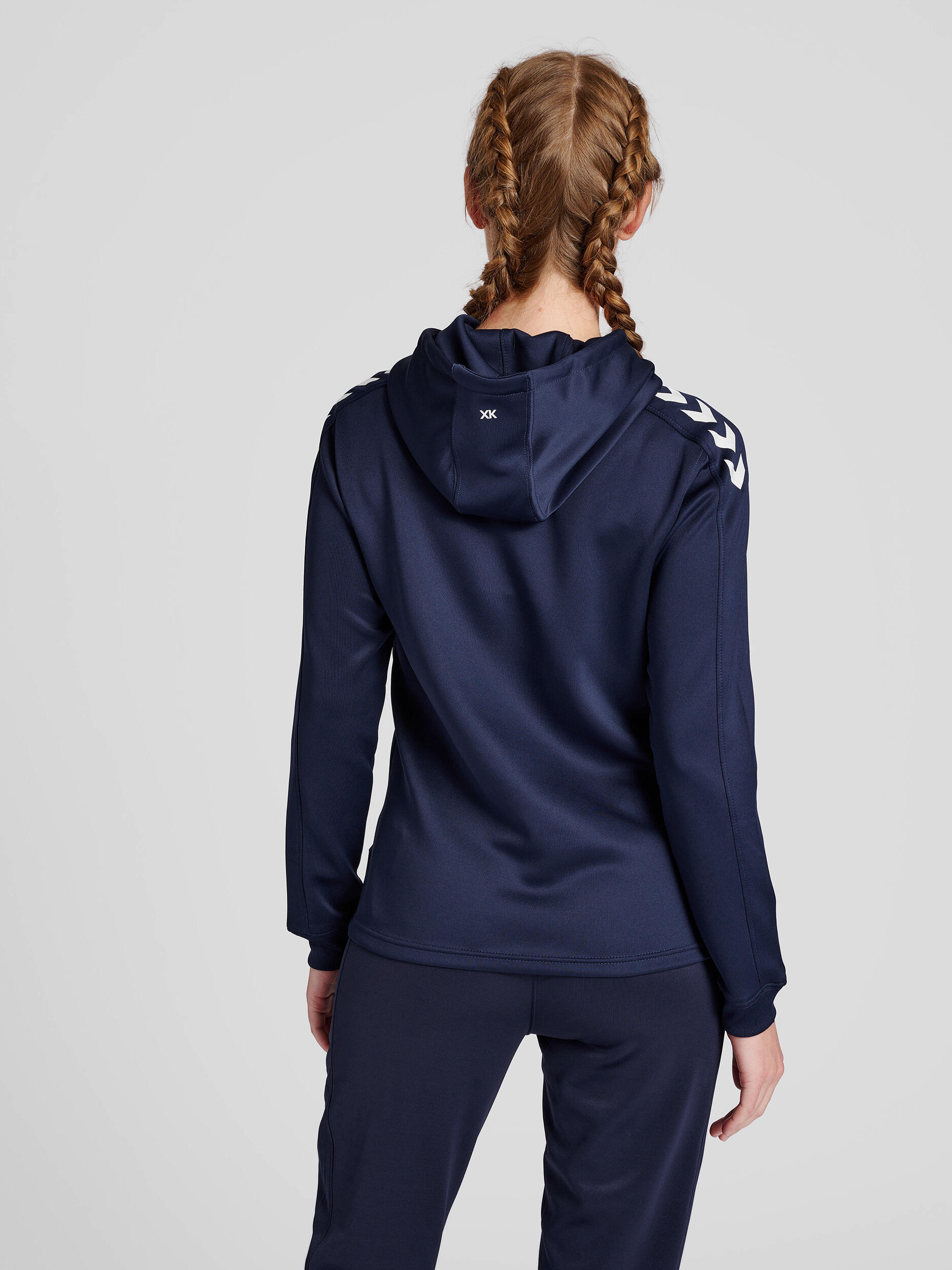 Felpa da donna in poliestere con cappuccio Hummel Core XK 3/7