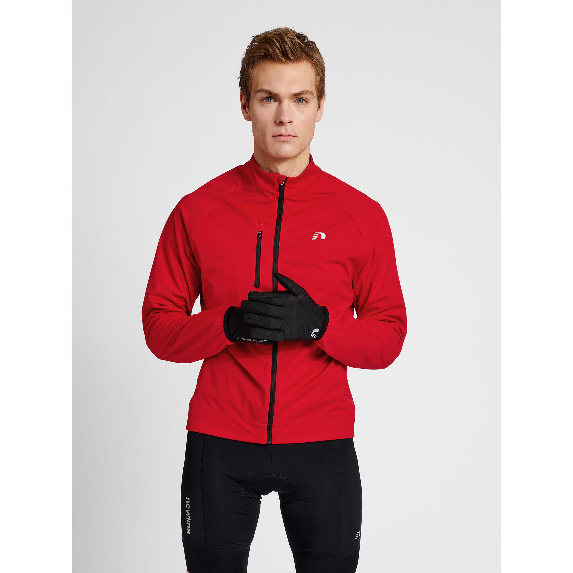 Newline - Enfiler Zip Combinaison Mens Core Homme Newline - Coupe Vent - Rose|rouge - 52 2xl - Decathlon