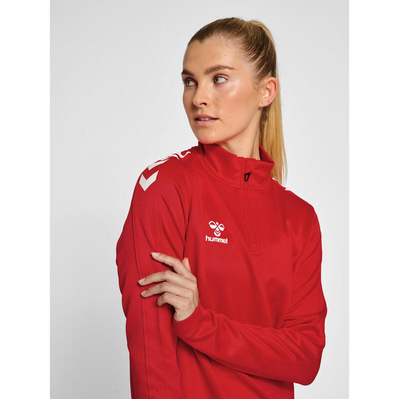 Giacca della tuta donna con mezza zip Hummel Core XK