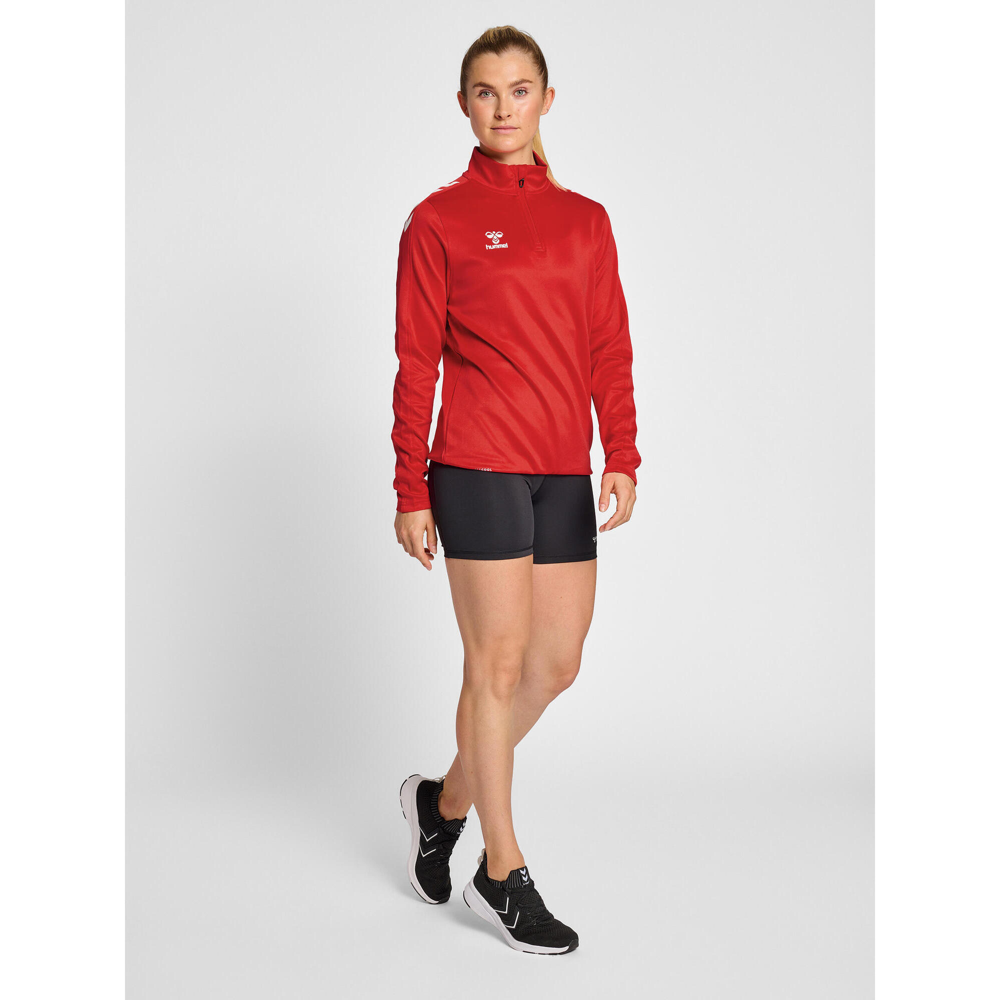 Hummel Giacca tuta donna con mezza zip Core XK