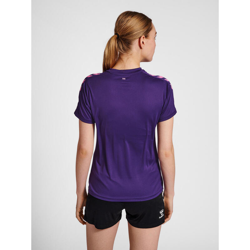 T-Shirt Hmlcore Multisport Damen Atmungsaktiv Schnelltrocknend Hummel
