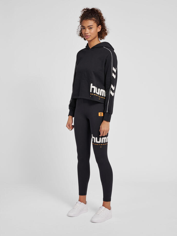 Damska bluza z kapturem crop Hummel LGC Yoko
