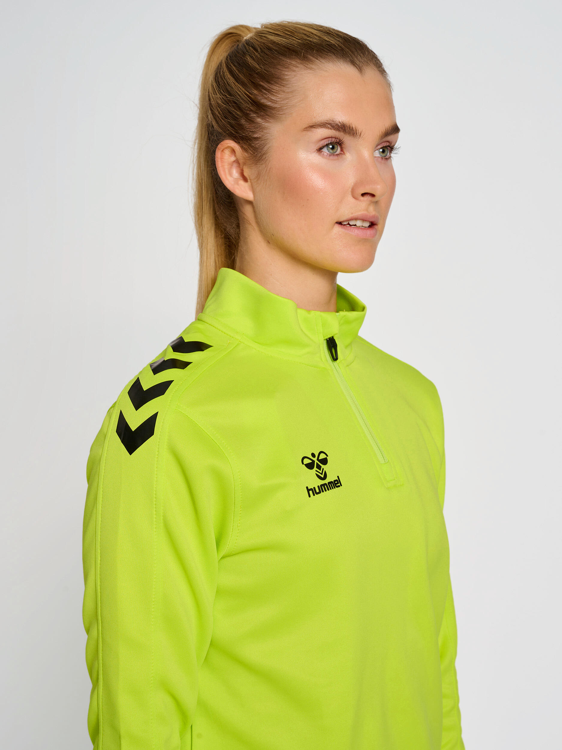 Halbreißverschluss Sweatshirt Hmlcore Damen 4/7