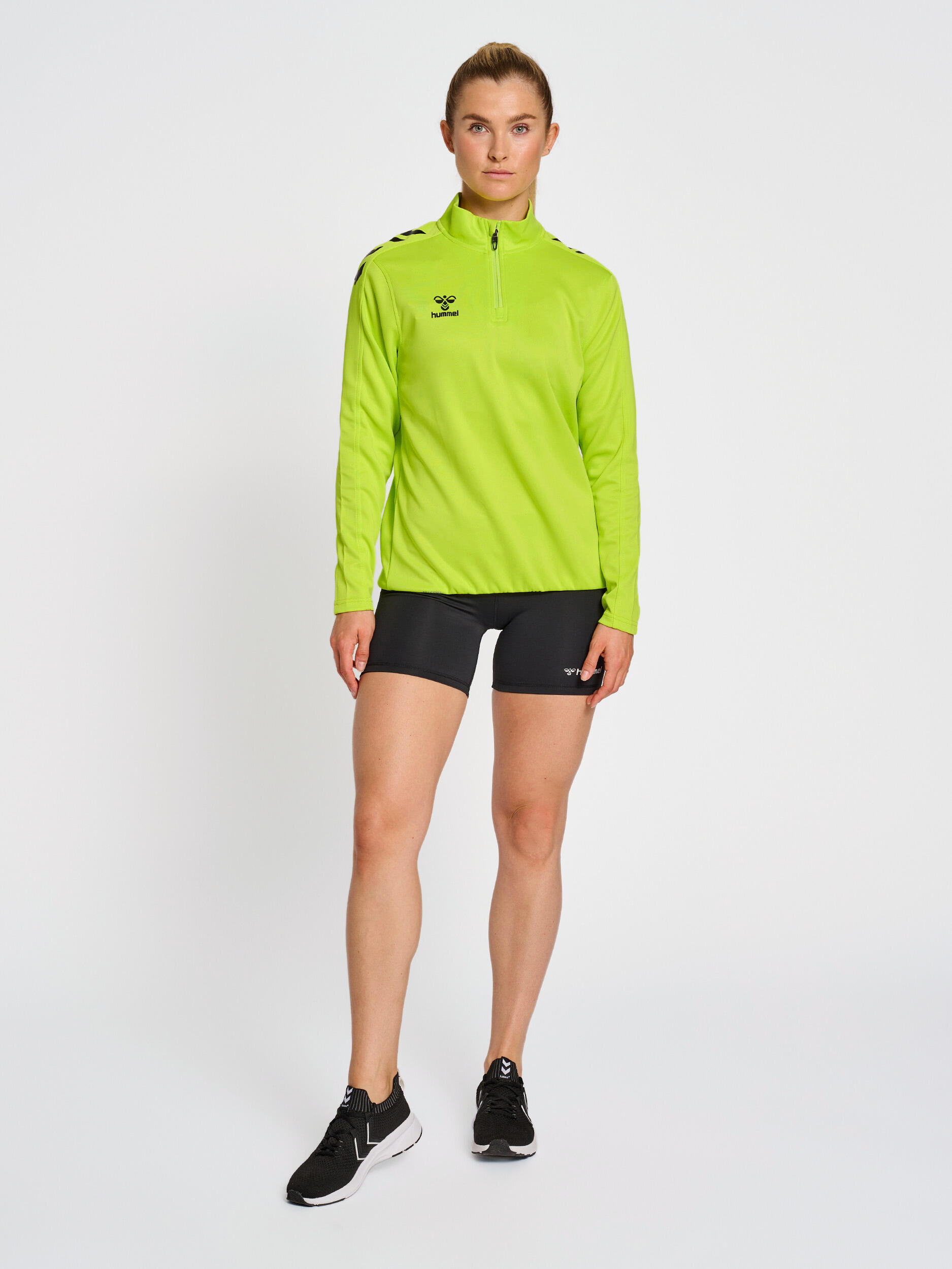 Halbreißverschluss Sweatshirt Hmlcore Damen 2/7