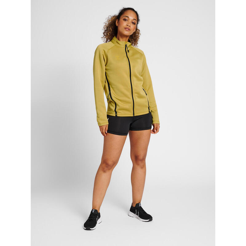 Fermeture Éclair Zip Jacke Hmlcima Multisport Femme HUMMEL