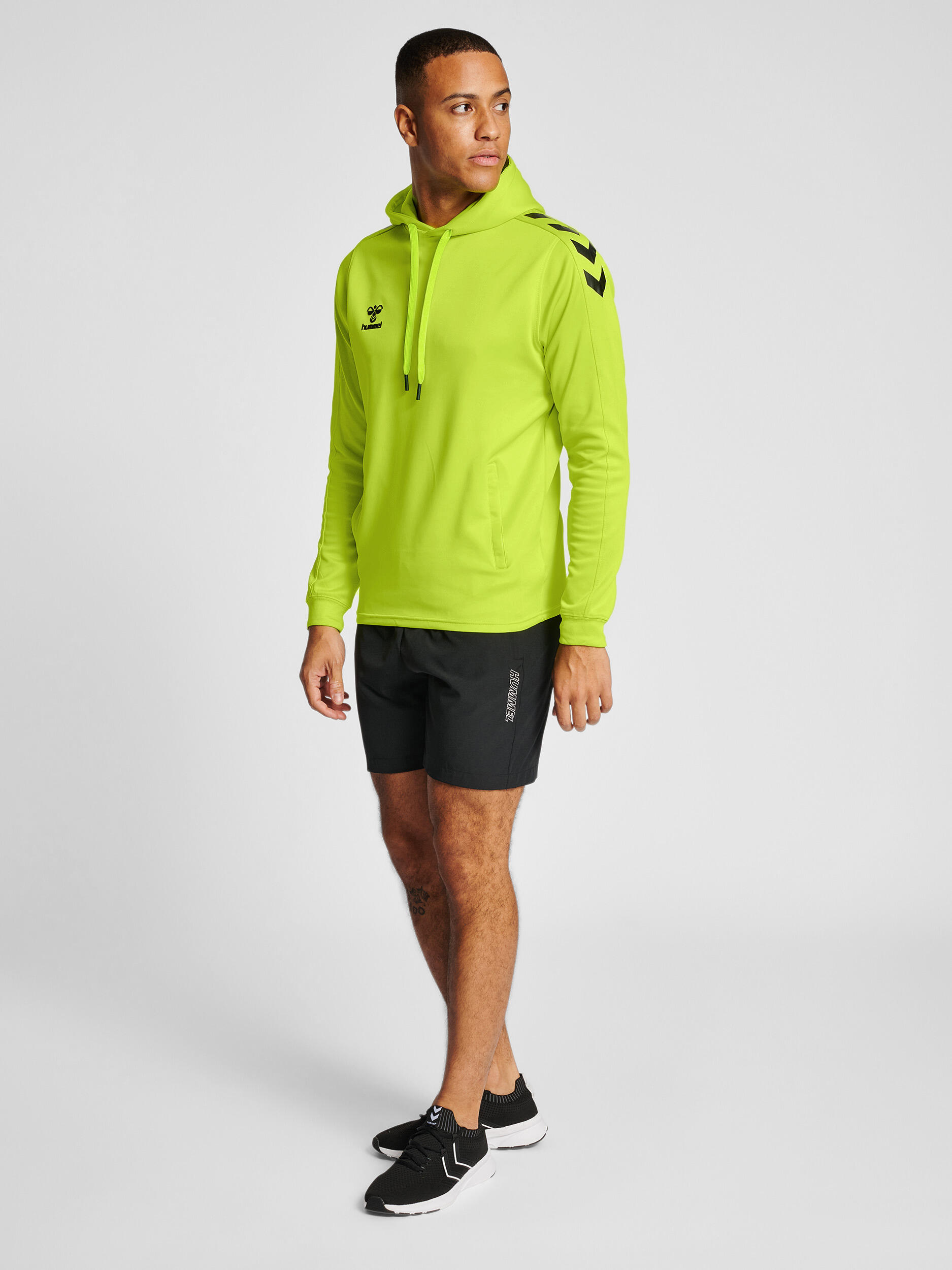 Verstellbare Taille Kapuzenpullover Hmlcore Erwachsene 2/7