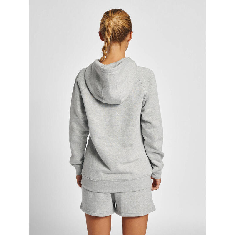 Instap Hoodie Hmlred Multisport Dames HUMMEL