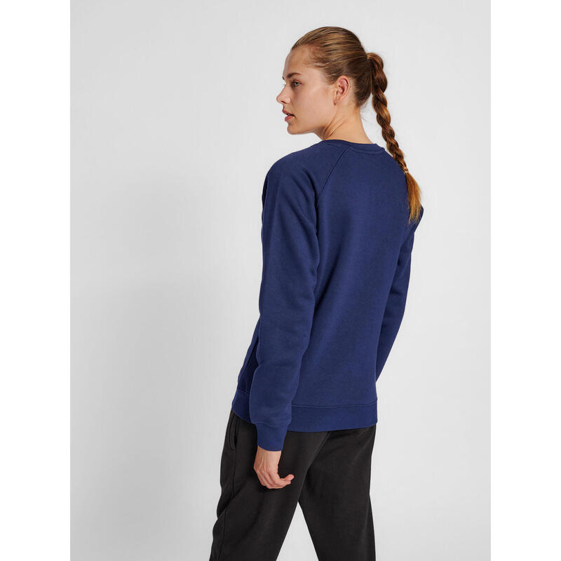 Instap Sweatshirt Hmlred Multisport Dames HUMMEL