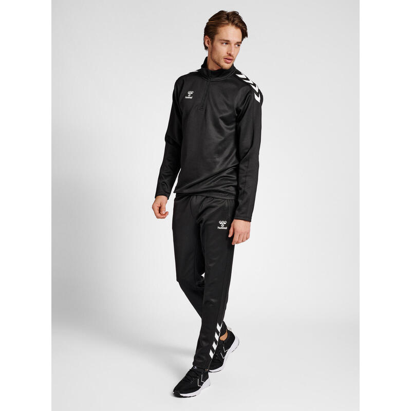 Demie-Fermeture Éclair Zip Sweat-Shirt Hmlcore Adulte HUMMEL