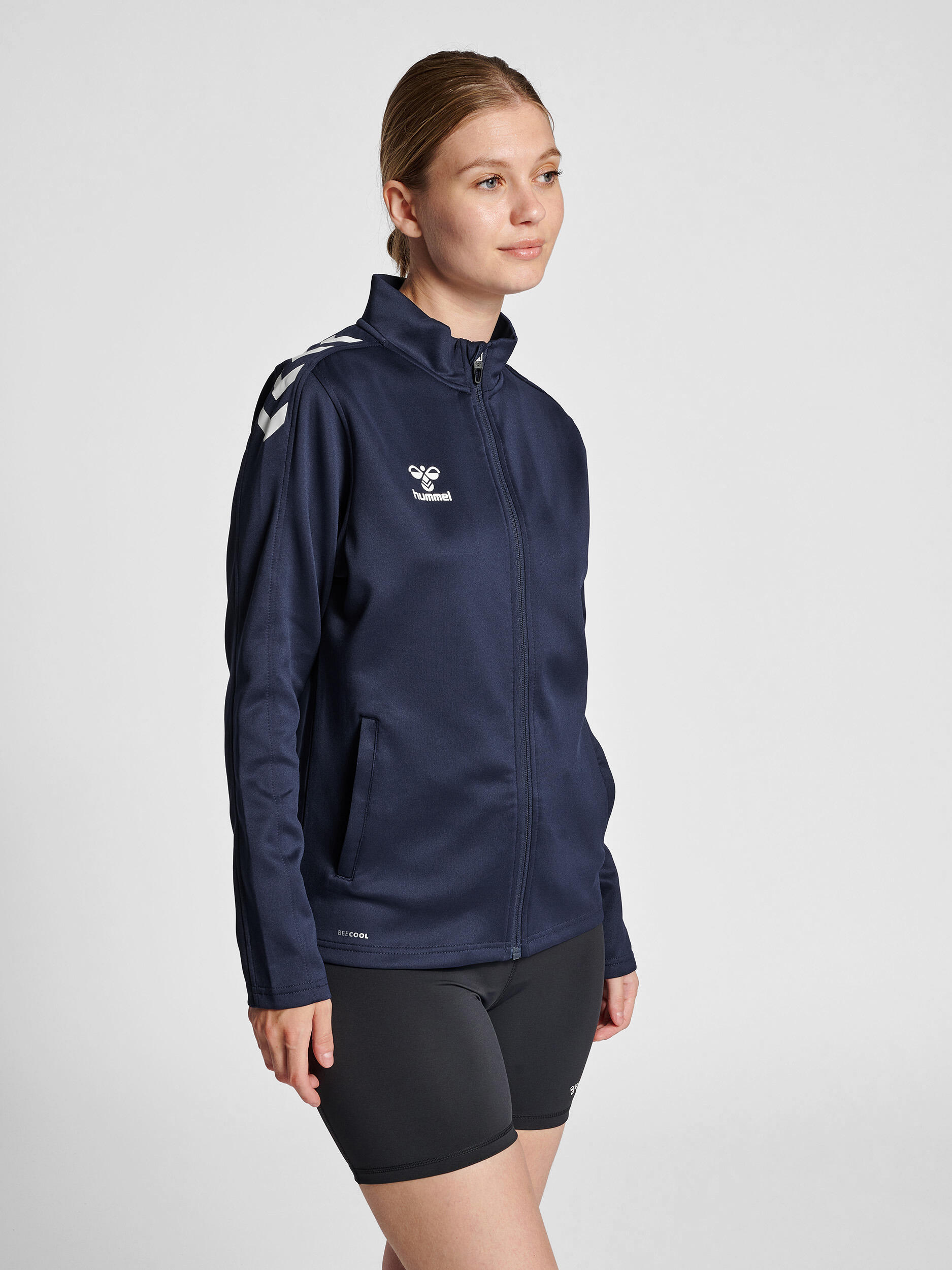 HUMMEL Women's half zipped tracksuit jacket Hummel Core XK