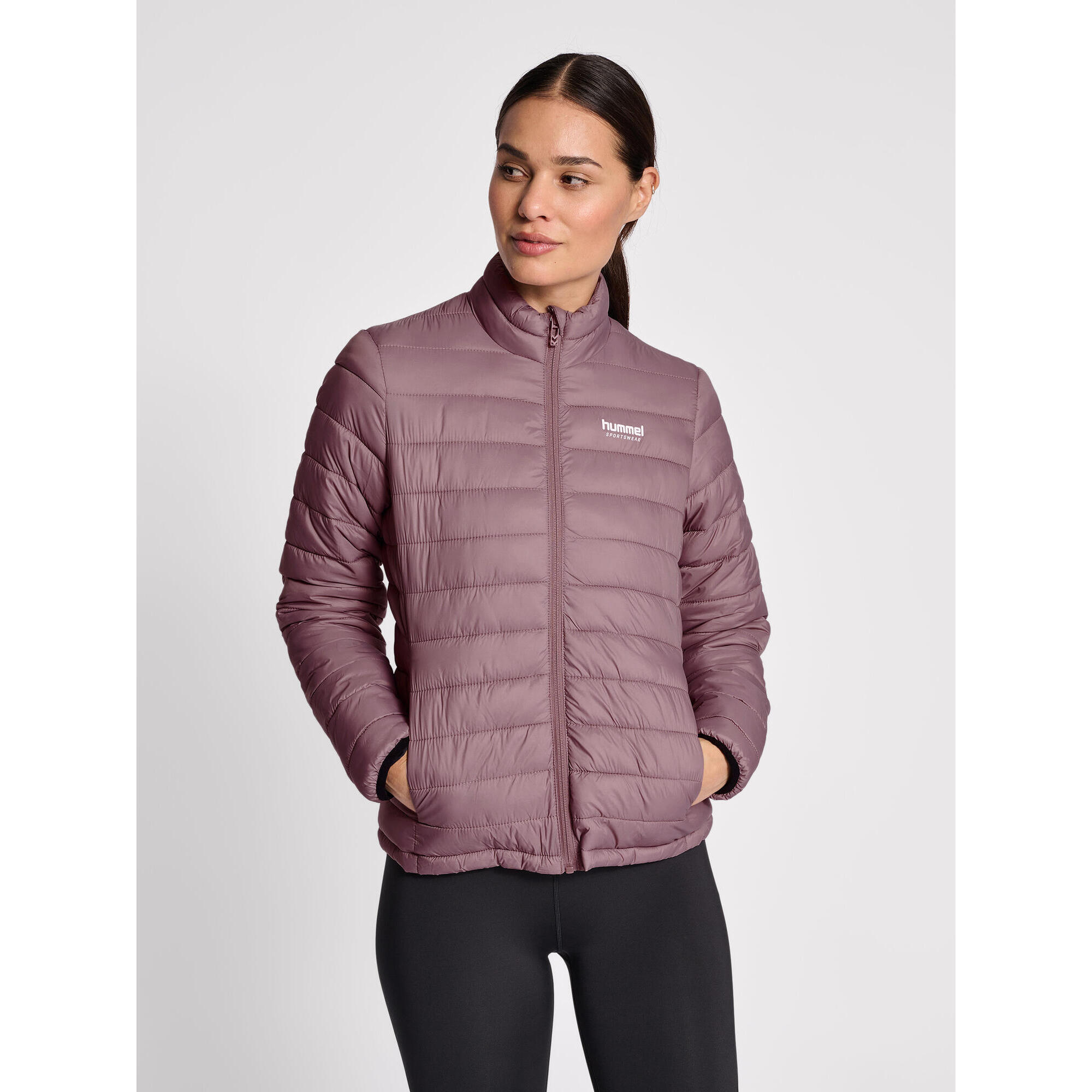 Hummel - Bouton-pression Zip Combinaison Hmlblown Femme Hummel - Doudoune Duvet - Violet - S - Decathlon