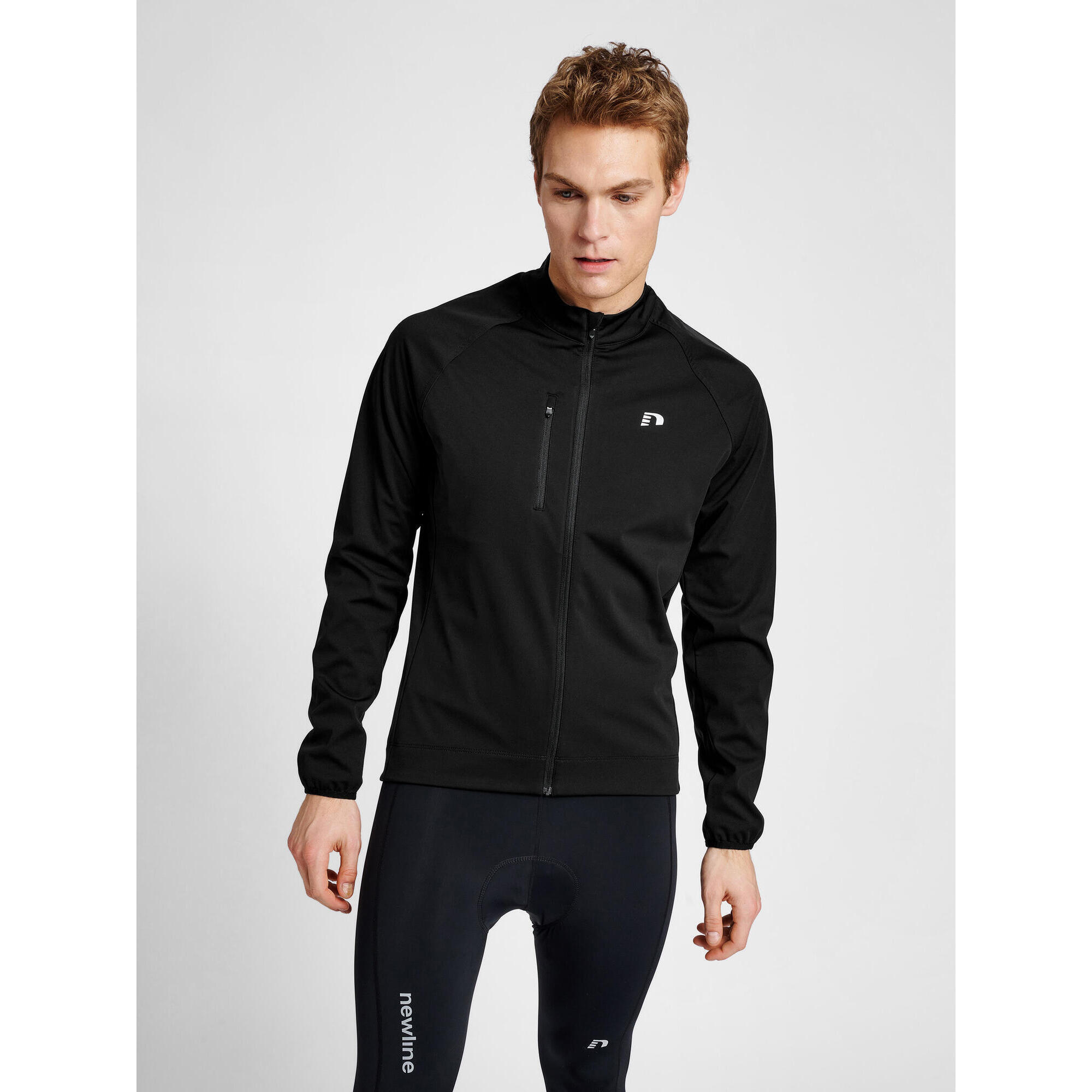 Newline - Enfiler Zip Combinaison Mens Core Homme Newline - Coupe Vent - Noir - 40 M - Decathlon