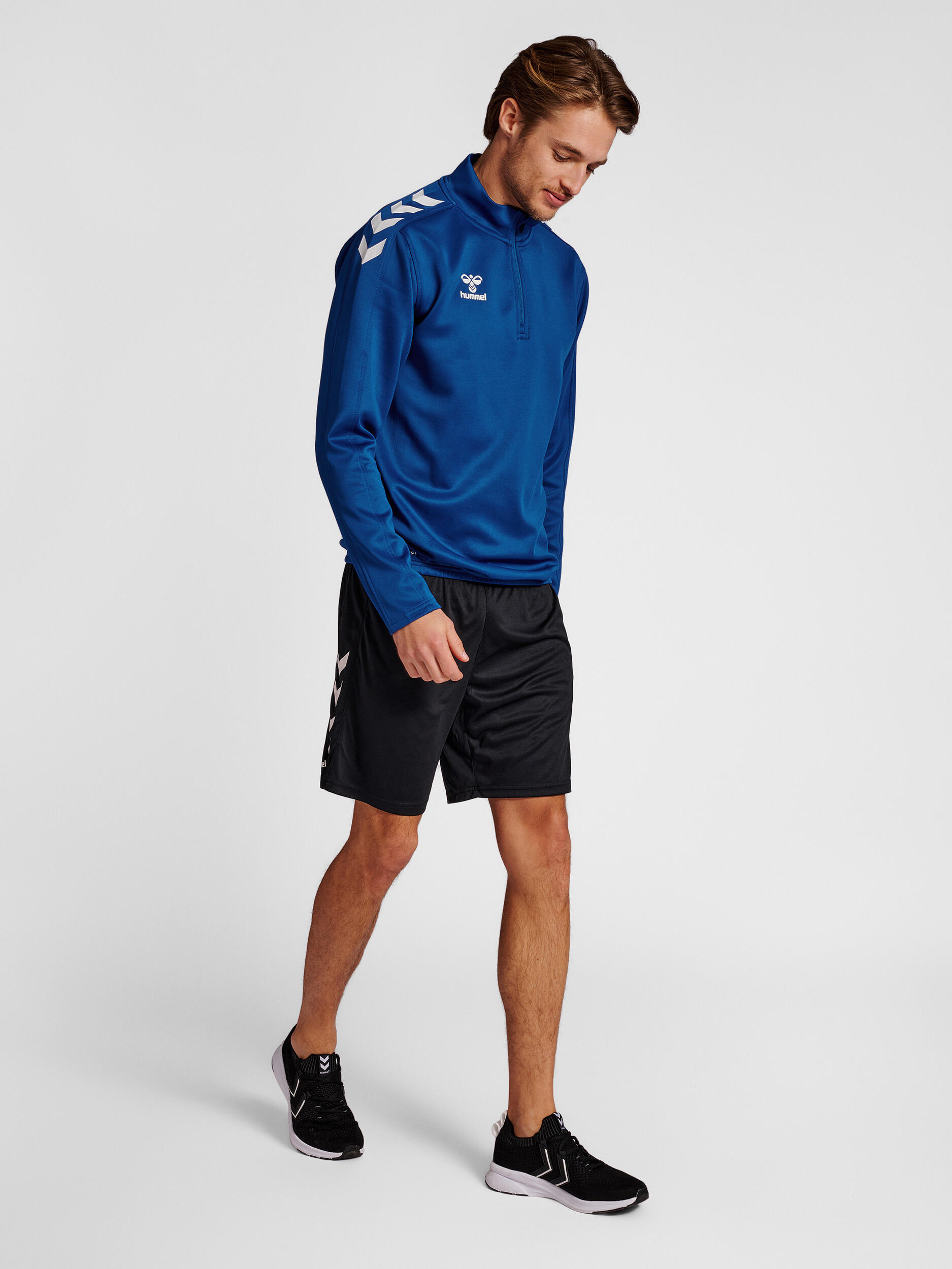 Giacca della tuta con semi-zip Hummel Core XK Poly 3/7
