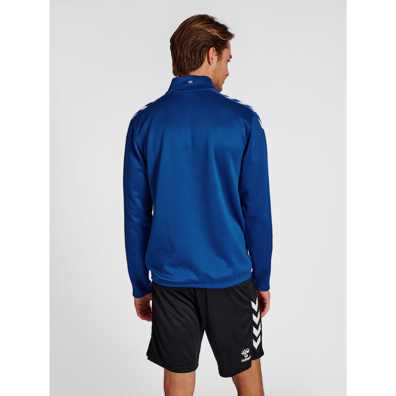 Hmlcore Xk Half Zip Poly Sweat Sweatshirt À Col Zippé Unisexe Adulte