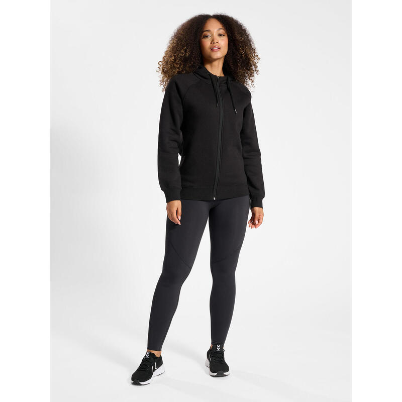 Rits Hoodie Hmlred Multisport Dames HUMMEL