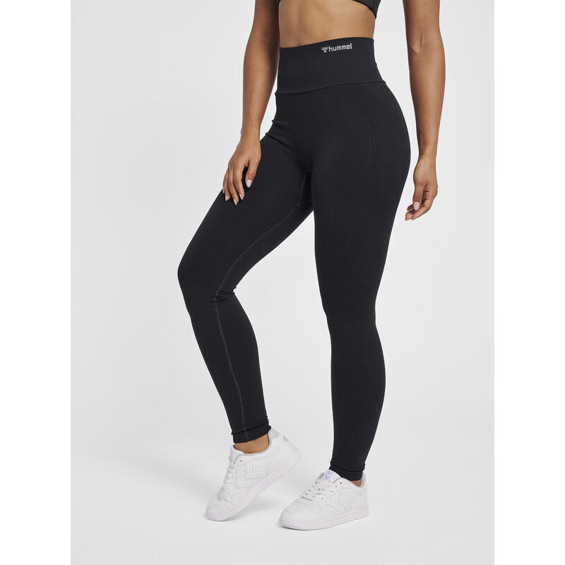 Hmlmt Flow Seamless Hw Tights Leggings Femme