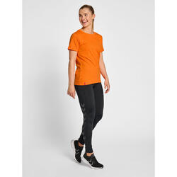 Instap T-Shirt Hmlred Multisport Dames HUMMEL