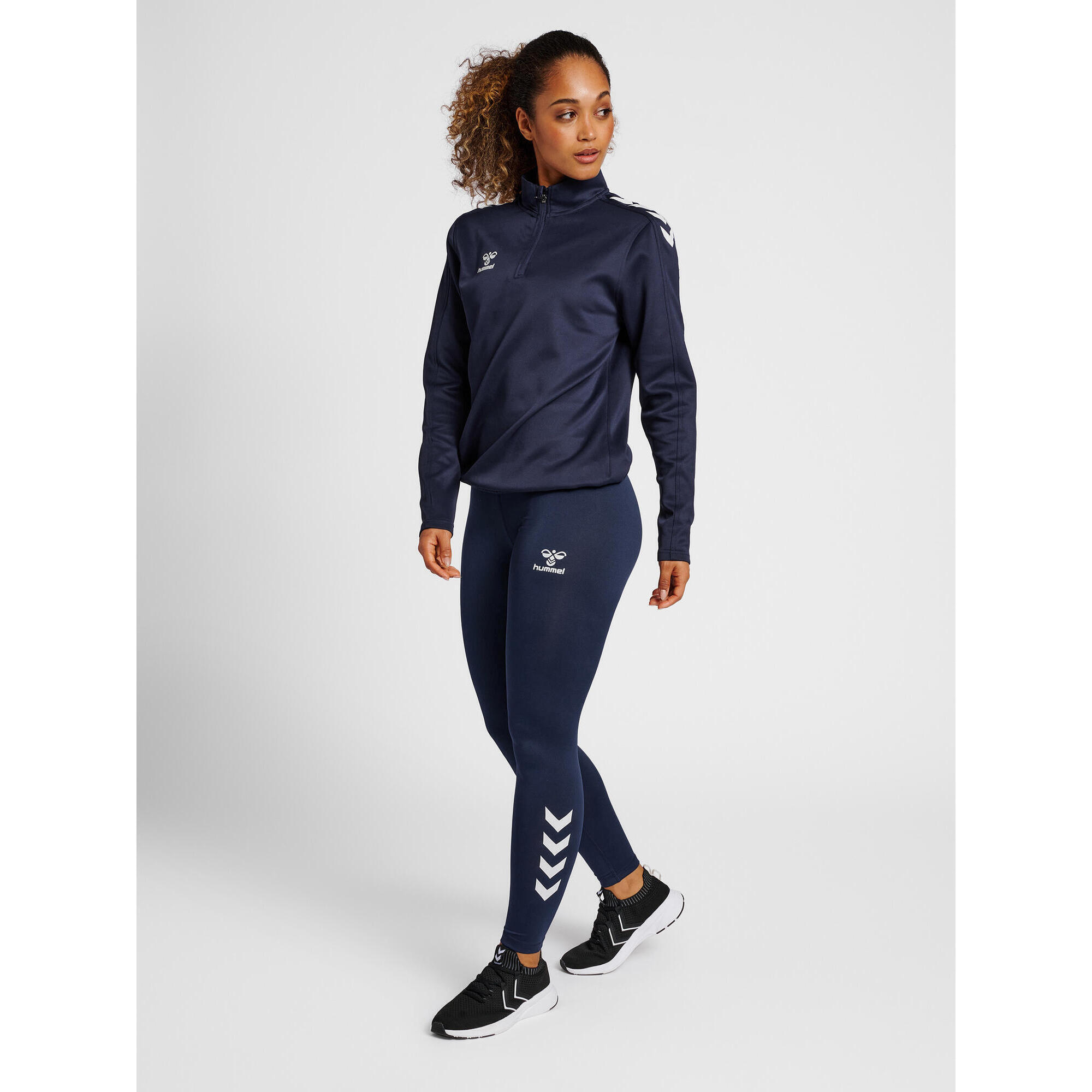 Zip Sudadera Hmlcore Multideporte Mujer Transpirable De Secado Rápido Hummel 3/7