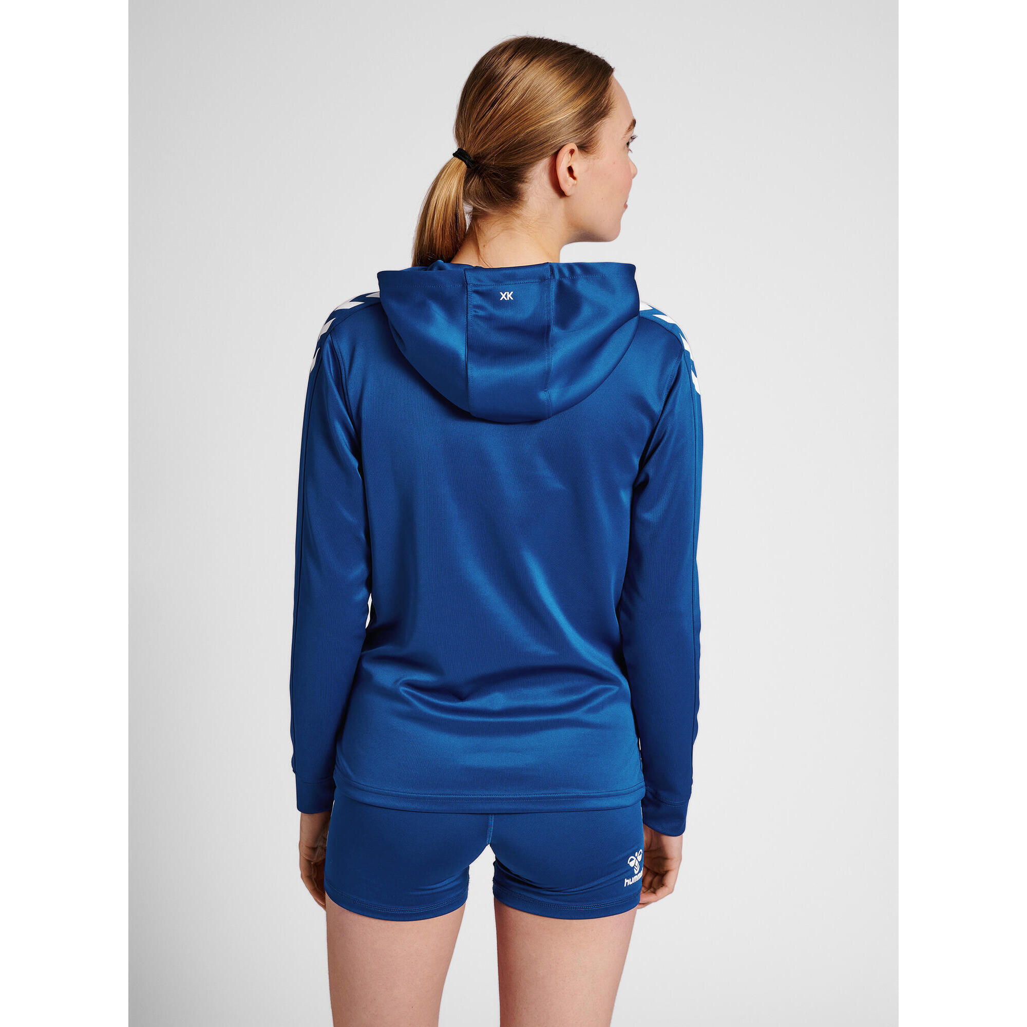 Felpa da donna in poliestere con cappuccio Hummel Core XK 2/7