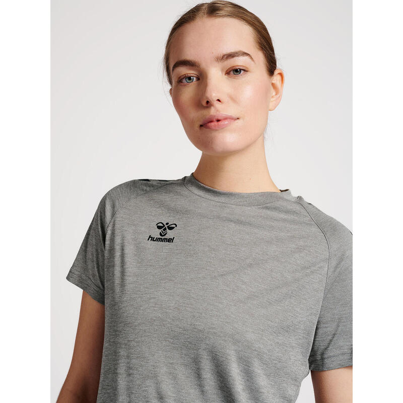 T-Shirt Hmlcore Multisport Femme Absorbant L'humidité Hummel