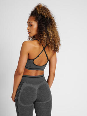 Reggiseno sportivo senza cuciture per donna Hummel MT Lulu scrunch