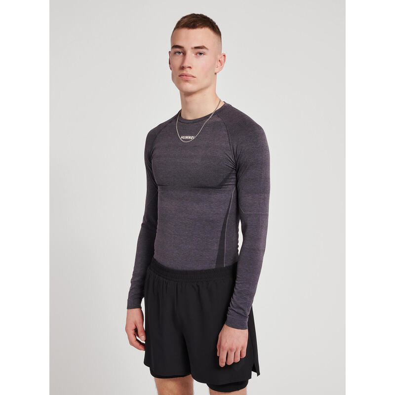 Hmlte Mike Seamless T-Shirt L/S T-Shirt Manches Longues Homme