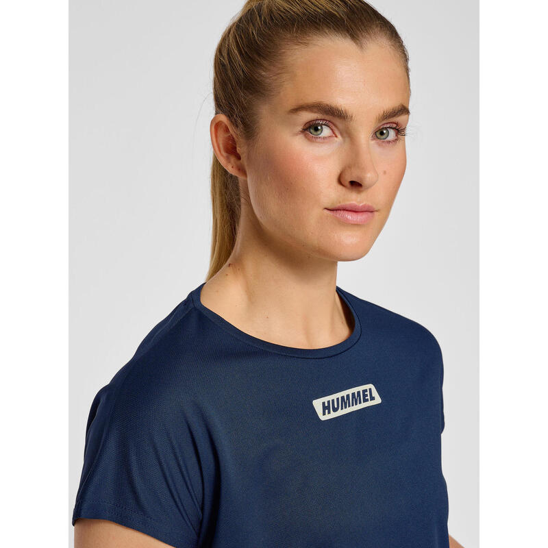 Instap T-Shirt Hmlte Training Dames HUMMEL