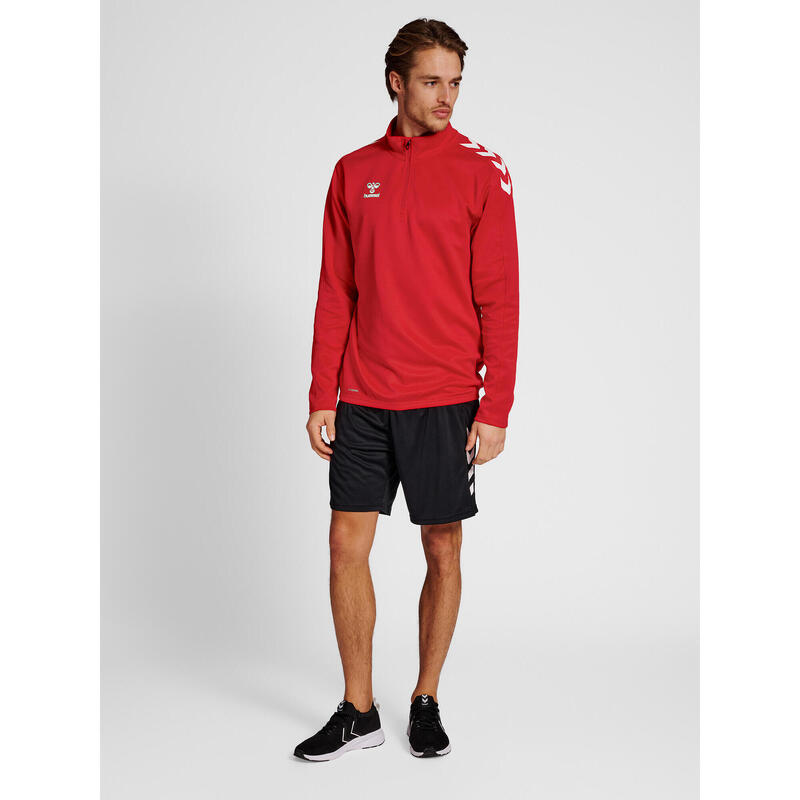 Demie-Fermeture Éclair Zip Sweat-Shirt Hmlcore Adulte HUMMEL