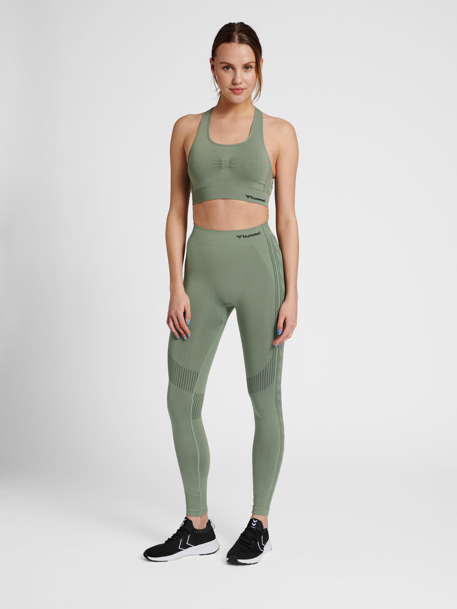 Leggings donna a vita media Hummel Shaping 3/7