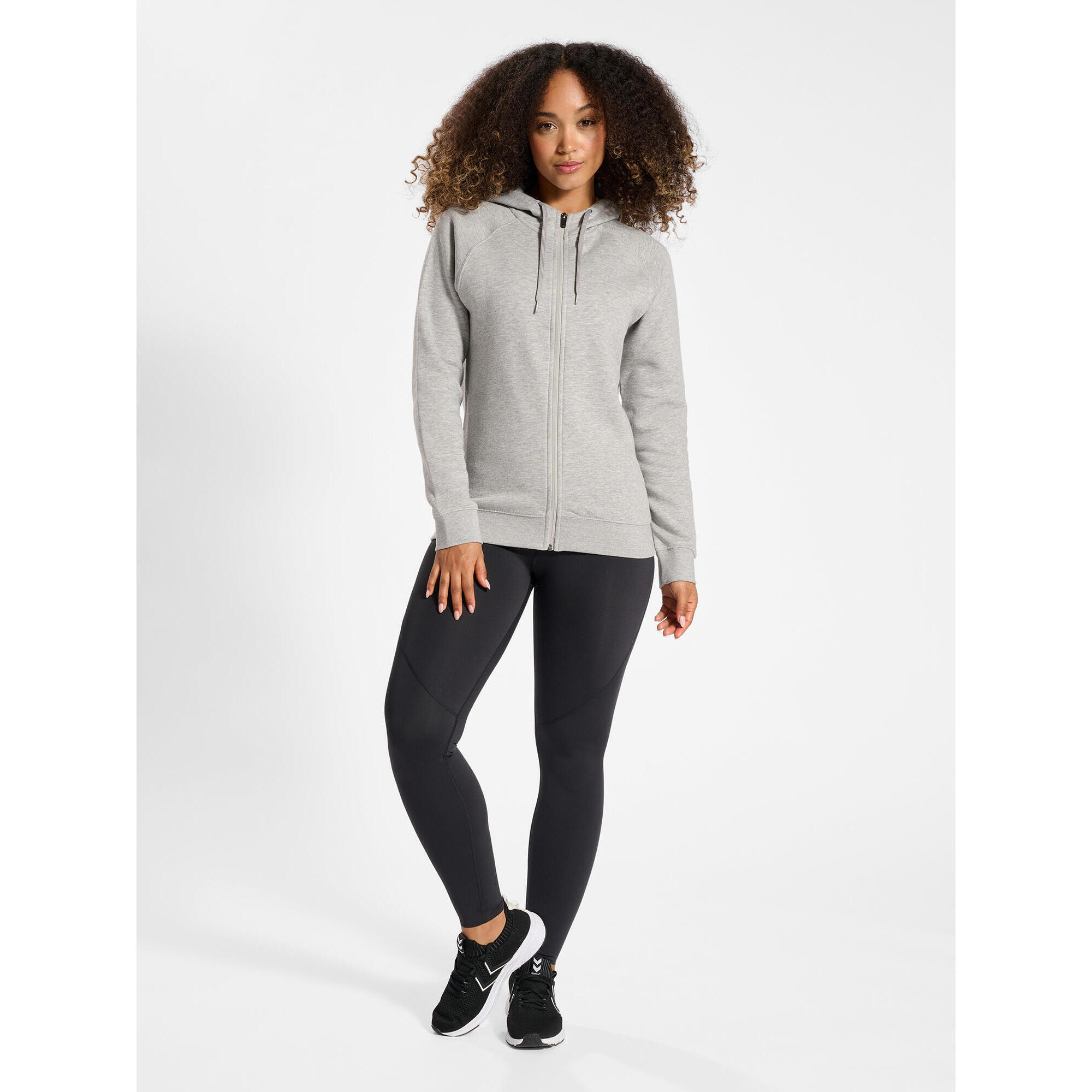 Reißverschluss Kapuzenpullover Hmlred Damen 3/9