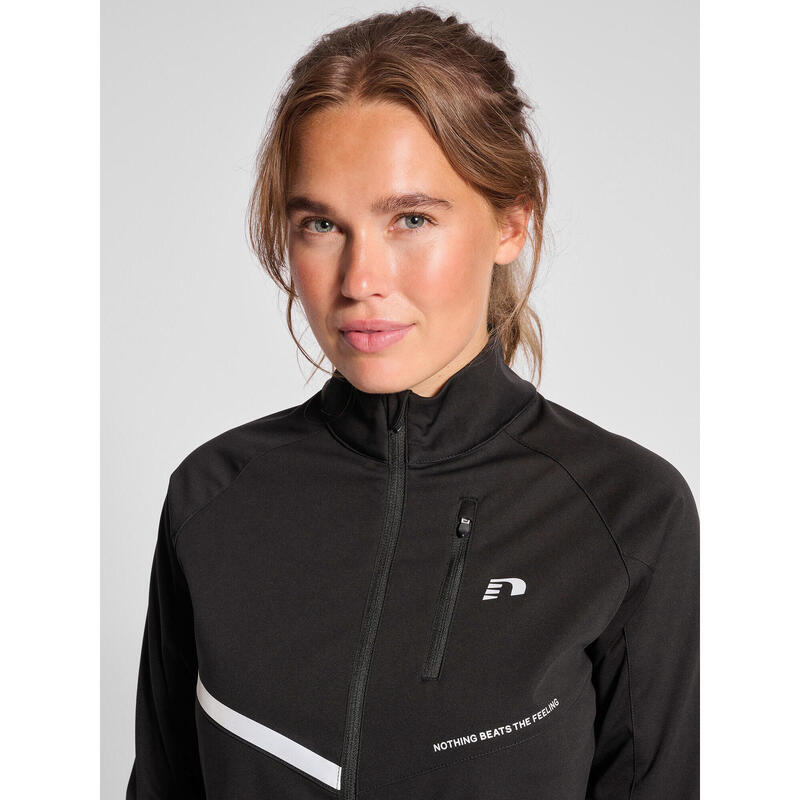 Fermeture Éclair Jacke Nwlboston Course Femme NEWLINE