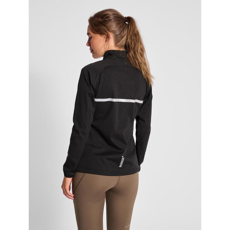 Fermeture Éclair Jacke Nwlboston Course Femme NEWLINE