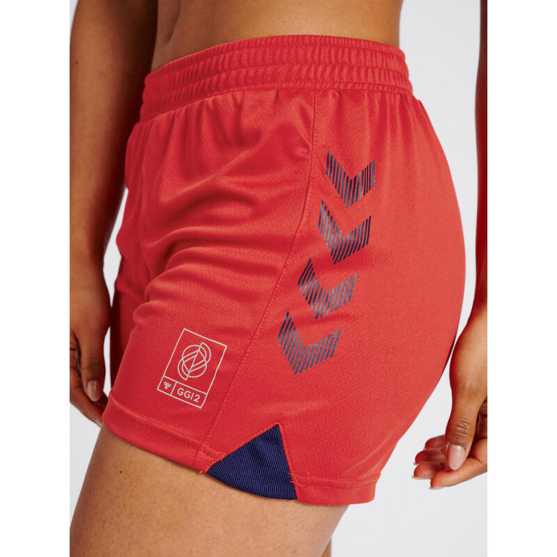 Pantalones Cortos Hmlgg12 Multideporte Mujer De Secado Rápido Hummel