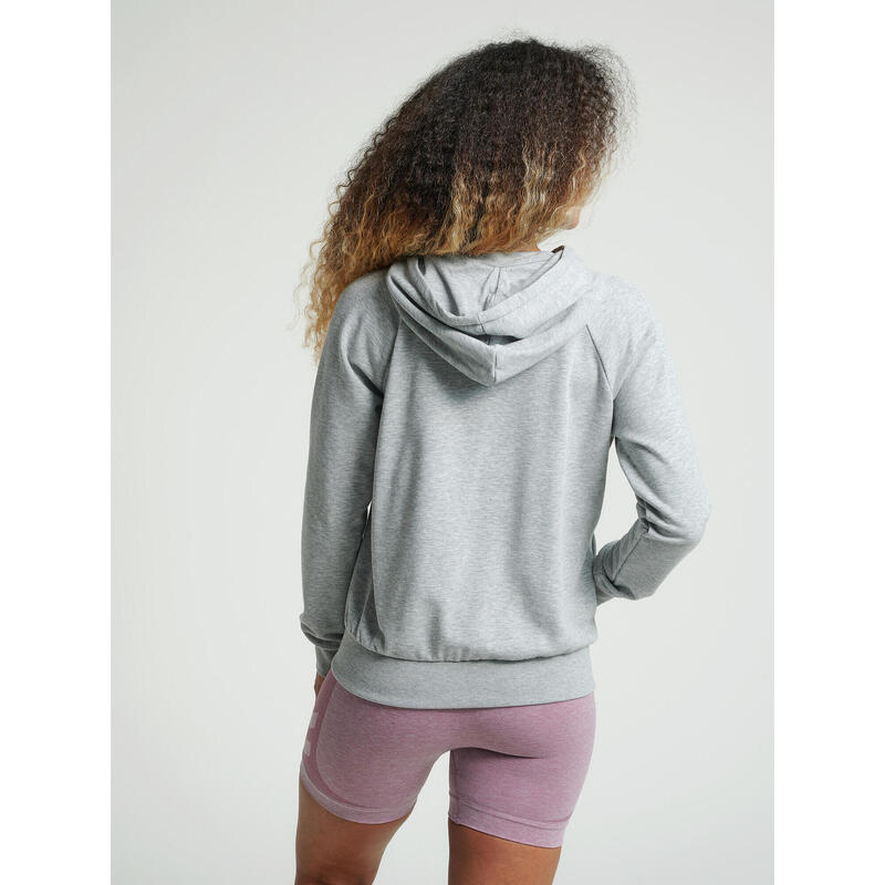 Felpa con cappuccio da donna Hummel hmlnoni zip