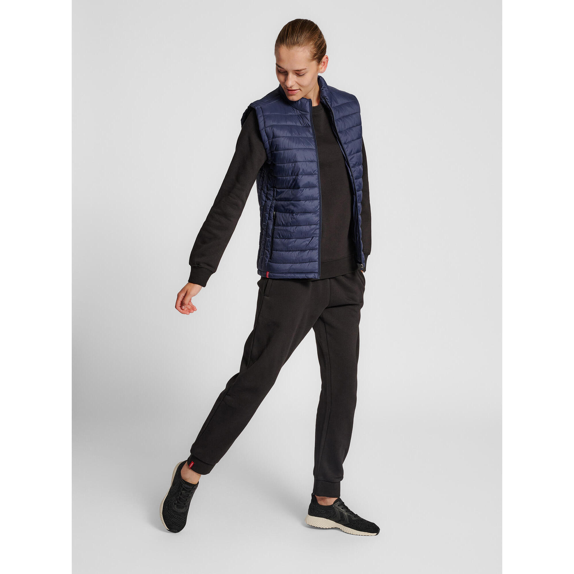 Sleeveless Puffer Jacket Hummel Red 2/7