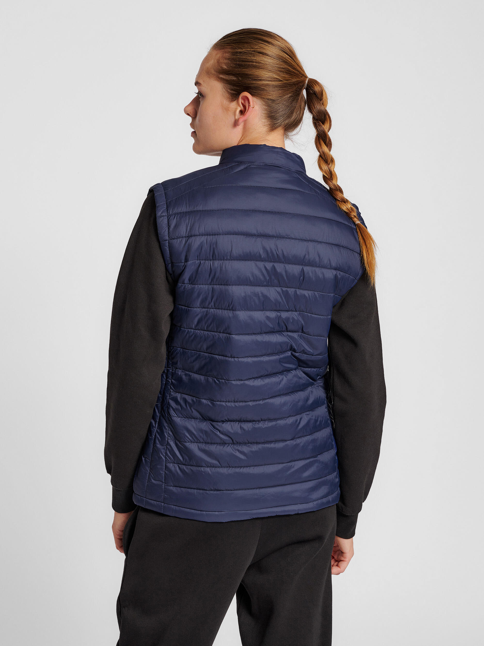 Sleeveless Puffer Jacket Hummel Red 3/7