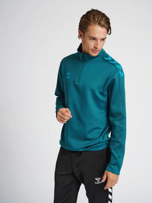 Zip Sudadera Hmlcore Multideporte Adulto Unisex Transpirable De Secado Rápido