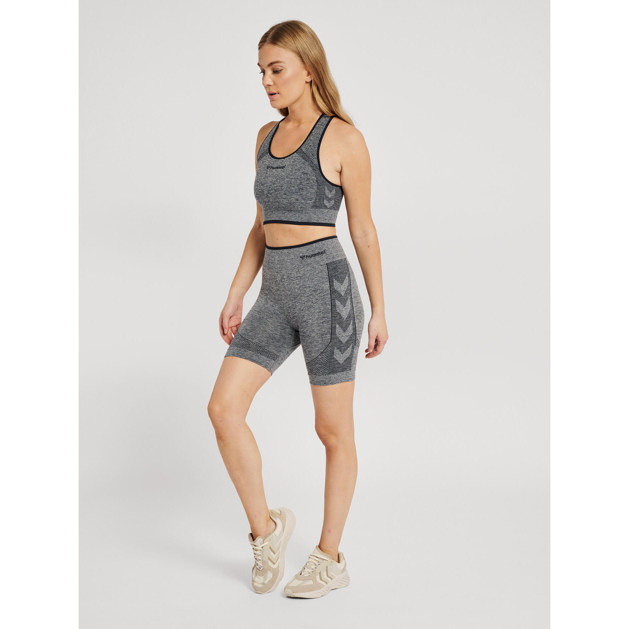 Top Hmlmt Entraînement Femme Respirant Séchage Rapide Sans Couture Hummel