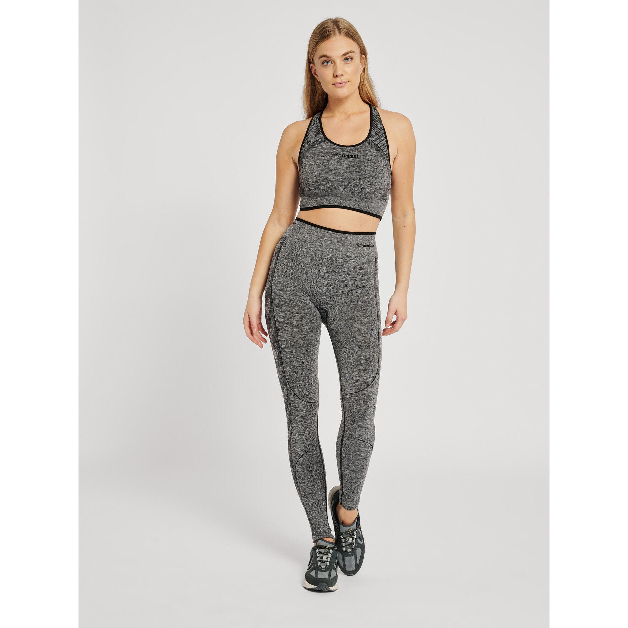 Top Hmlmt Entraînement Femme Respirant Séchage Rapide Sans Couture Hummel