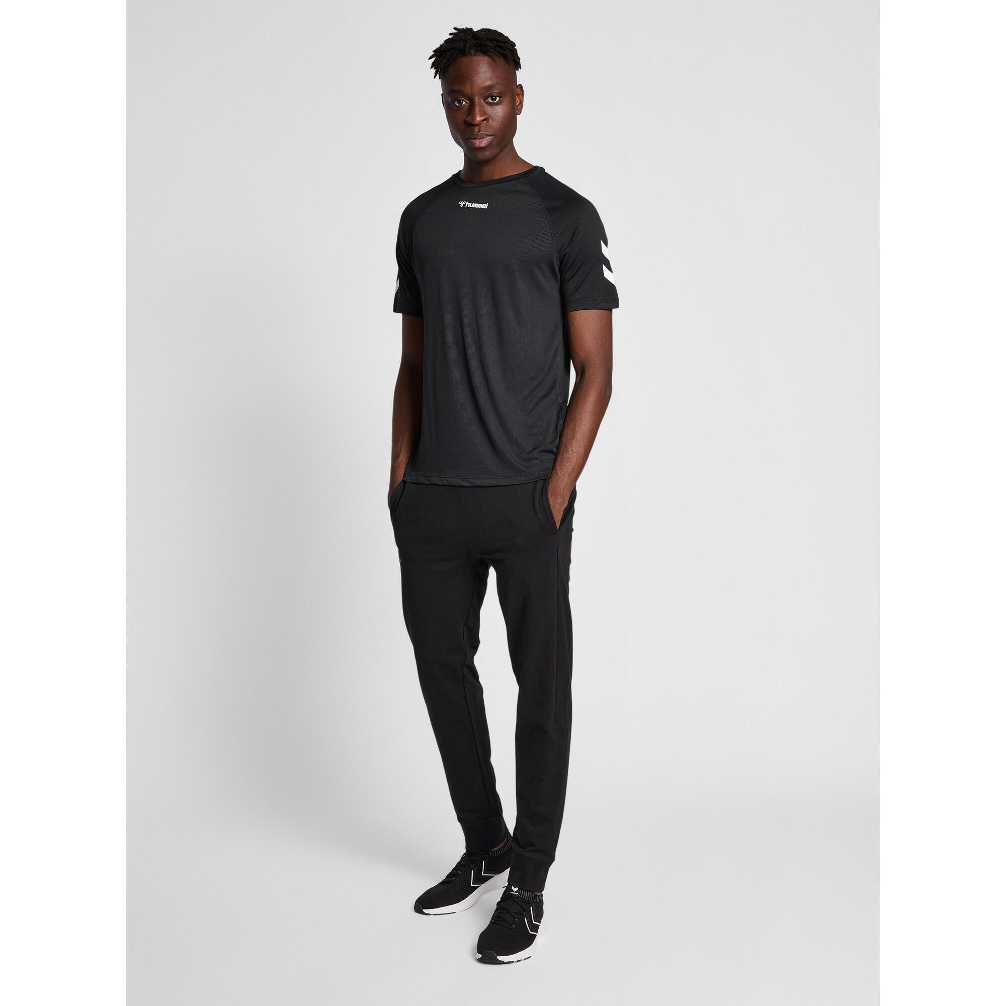 Hummel - T-shirt Hmlmt Yoga Homme Respirant Séchage Rapide Hummel - T-shirt Manches Courtes - Noir - 48 Xl - Decathlon