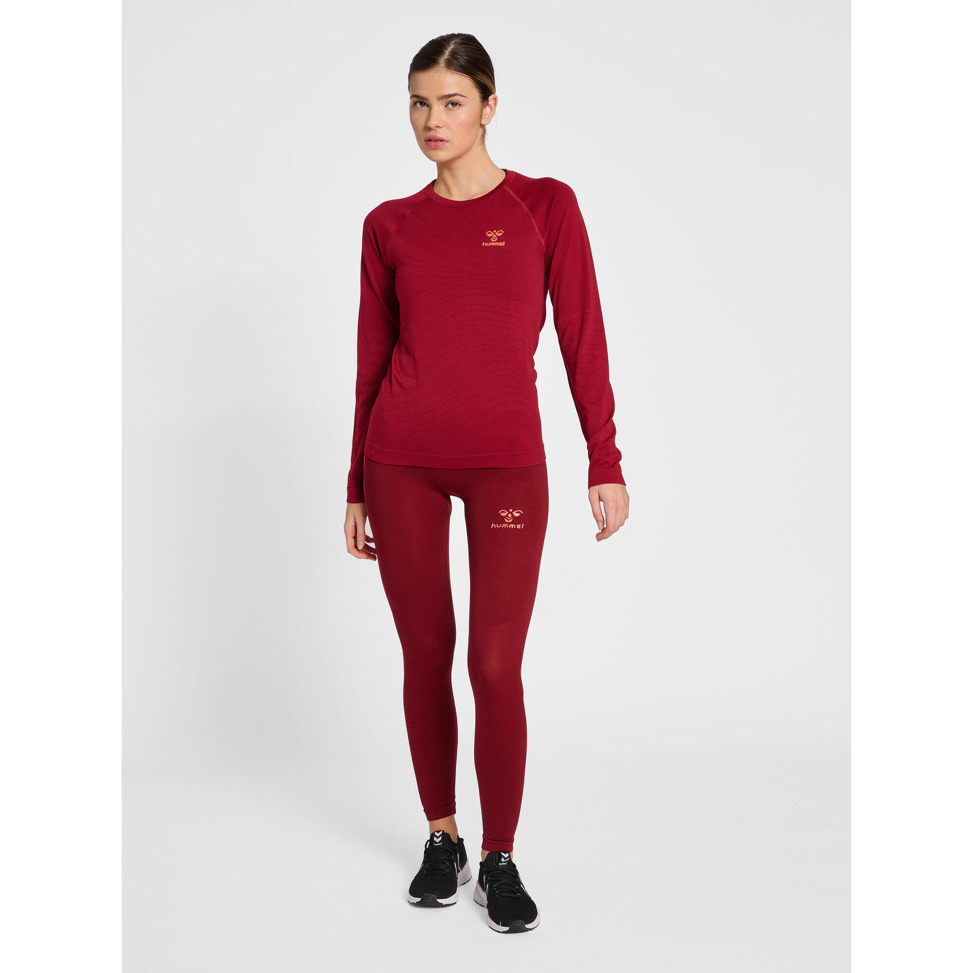 Enfiler Collants Hmlongrid Femme 2/7