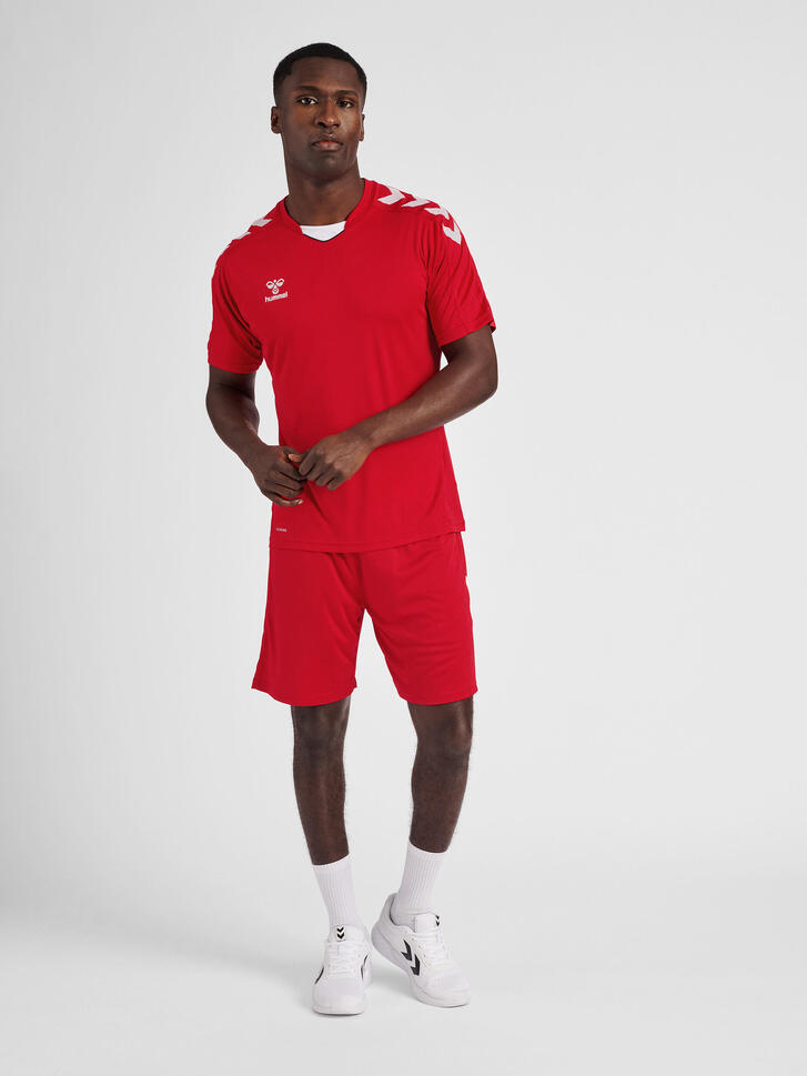 Koszulka piłkarska z krótkim rękawem męska Hummel Core XK Poly Jersey S/S