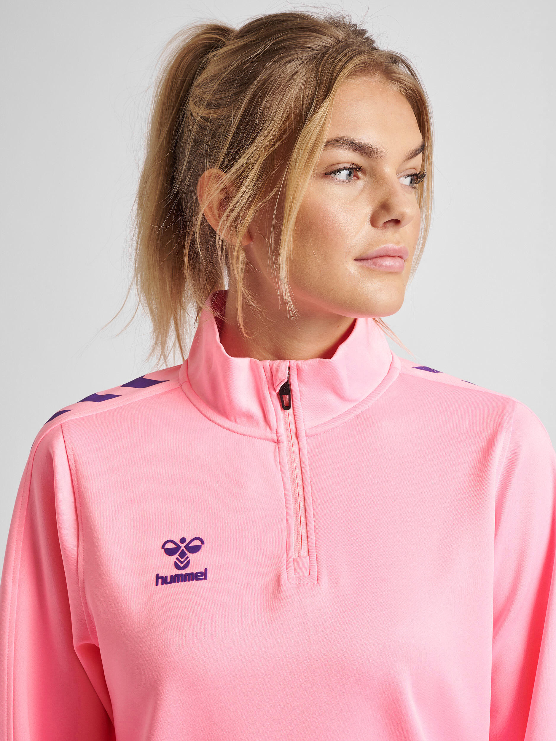 Halbreißverschluss Sweatshirt Hmlcore Damen HUMMEL 4/7