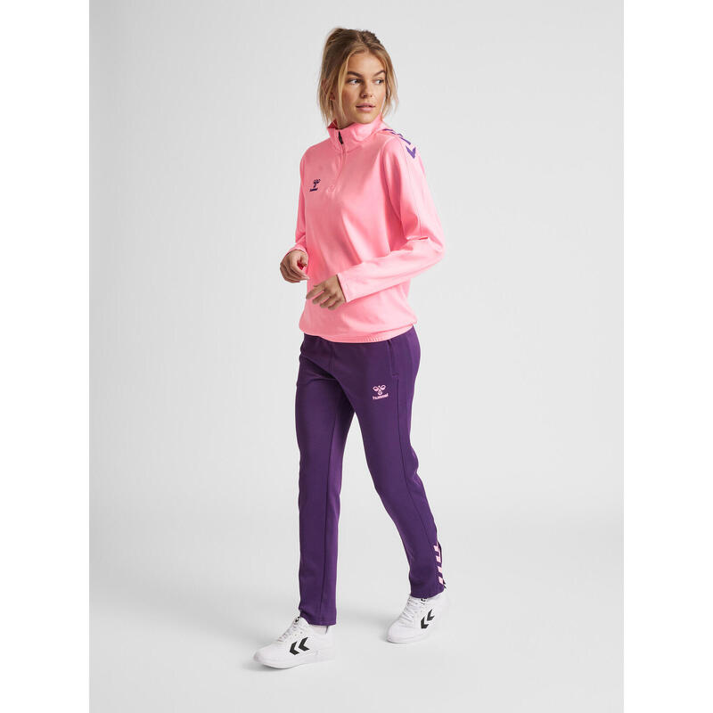 Zip Sudadera Hmlcore Multideporte Mujer Transpirable De Secado Rápido Hummel